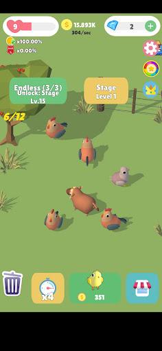 Merge Animal : Tycoon Game - Gameplay image of android game