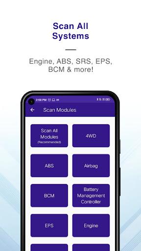 OBD Scanner ELM۳۲۷: GaragePro - عکس برنامه موبایلی اندروید