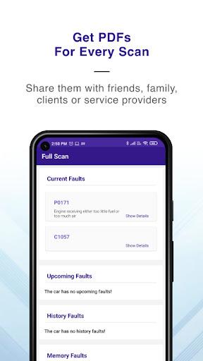 OBD Scanner ELM۳۲۷: GaragePro - عکس برنامه موبایلی اندروید
