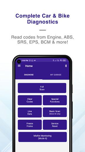 GaragePro Car OBD2 Scanner - عکس برنامه موبایلی اندروید