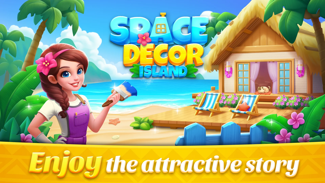 Space Decor : Island - عکس بازی موبایلی اندروید
