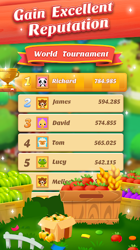 Farm Crush 2020 - Match Puzzle - Gameplay image of android game