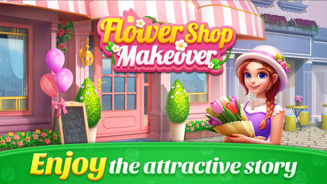 Flower Shop Makeover - عکس بازی موبایلی اندروید