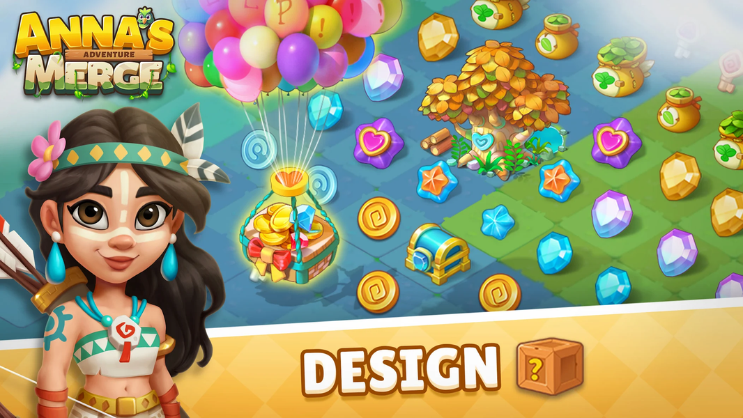 Anna's Merge Adventure-Offline - عکس بازی موبایلی اندروید