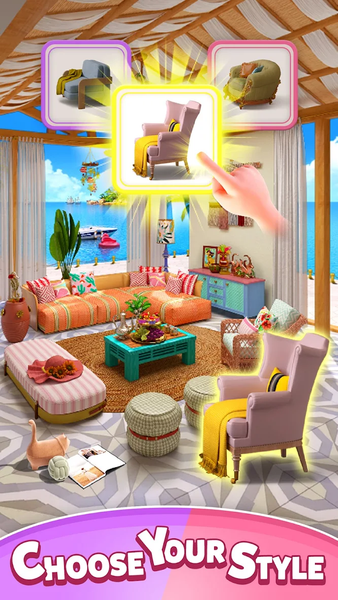 Merge Master - Home Design - Gameplay image of android game