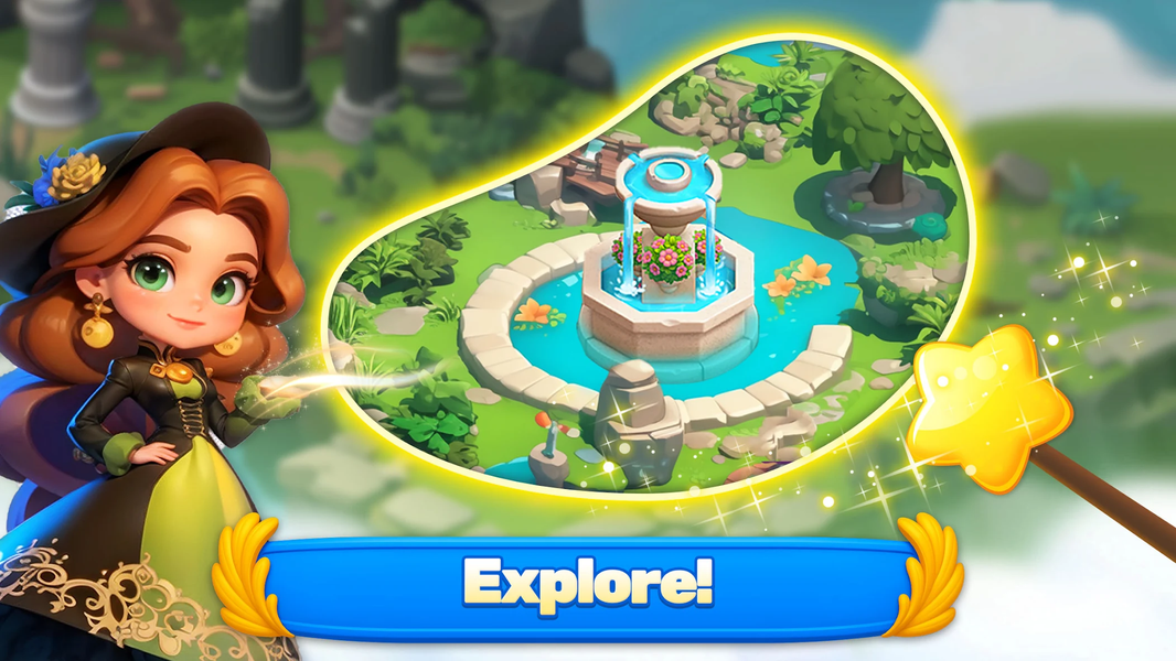 Merge Skyland Adventures - عکس بازی موبایلی اندروید