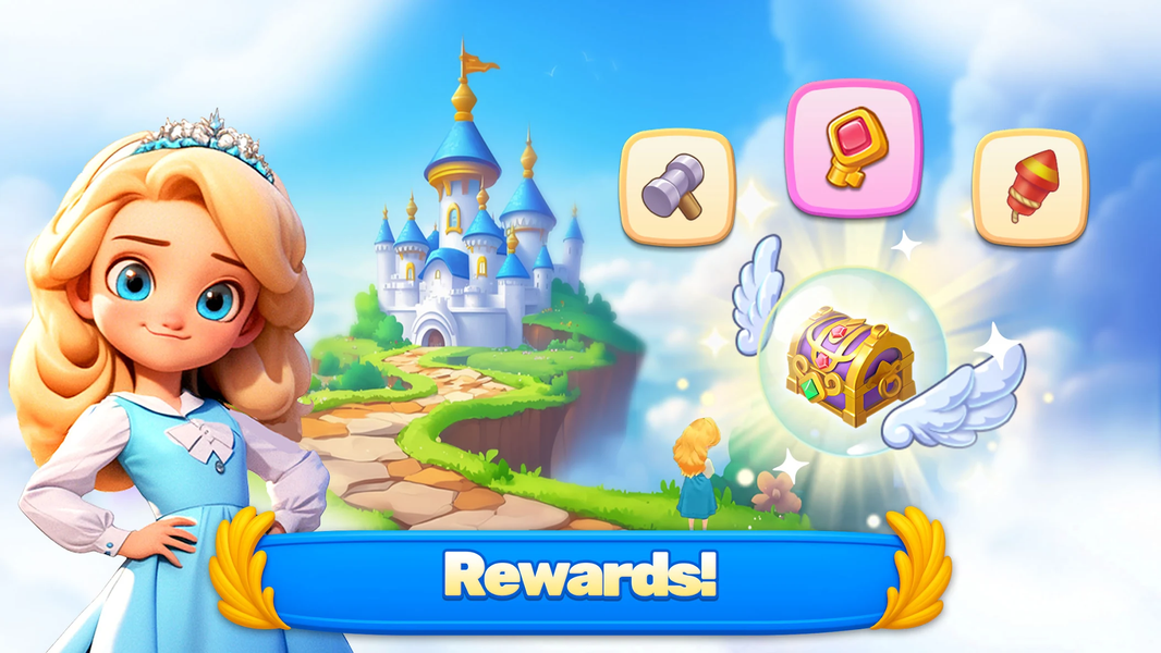 Merge Skyland Adventures - عکس بازی موبایلی اندروید