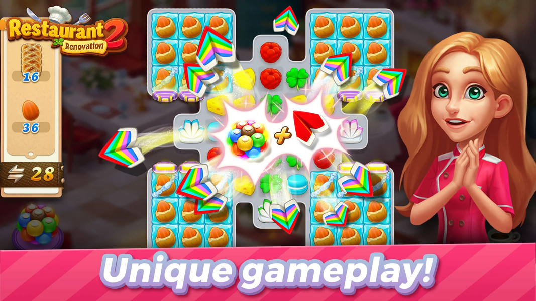 Restaurant Renovation 2 - Gameplay image of android game