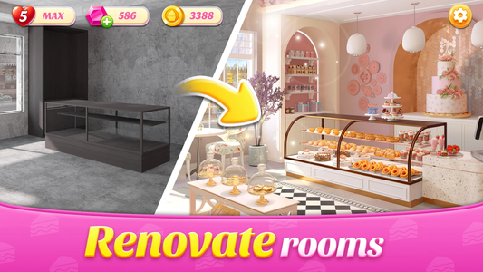 Bakery Shop Makeover - Gameplay image of android game
