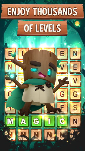 Spell Forest – Word Puzzle - Gameplay image of android game