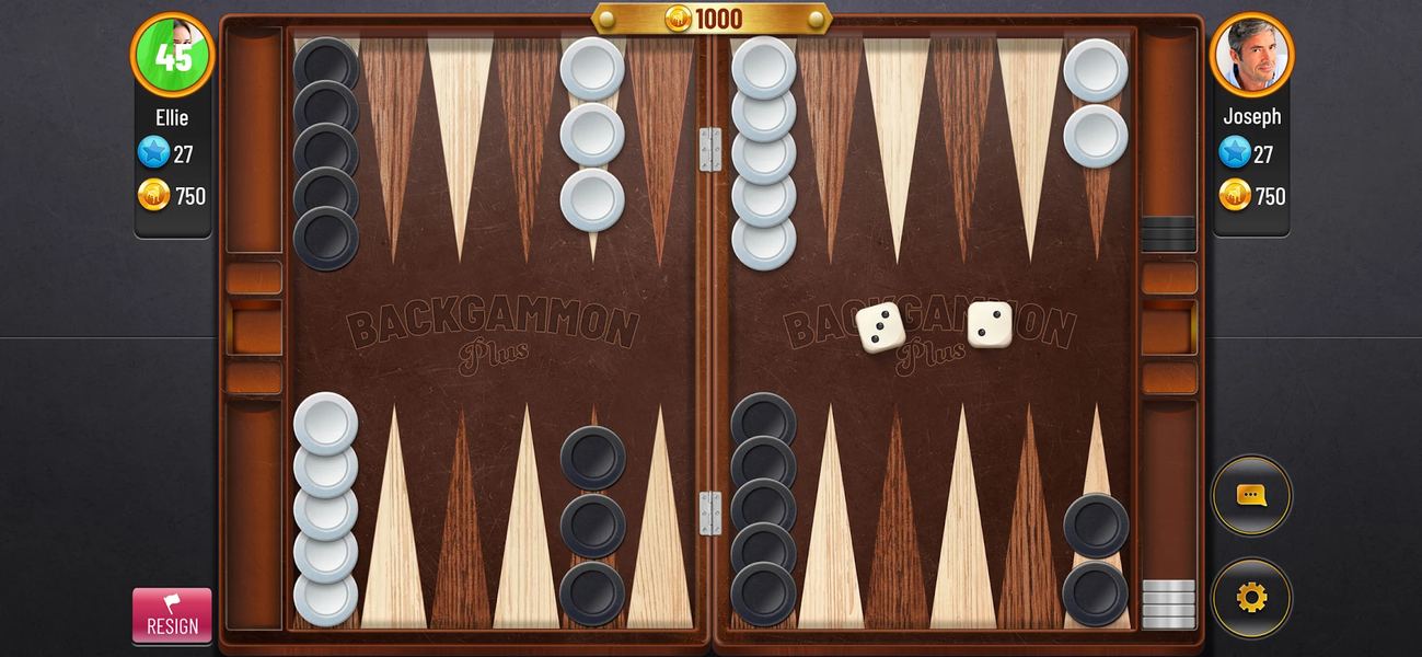 Backgammon Plus - Board Game - Gameplay image of android game