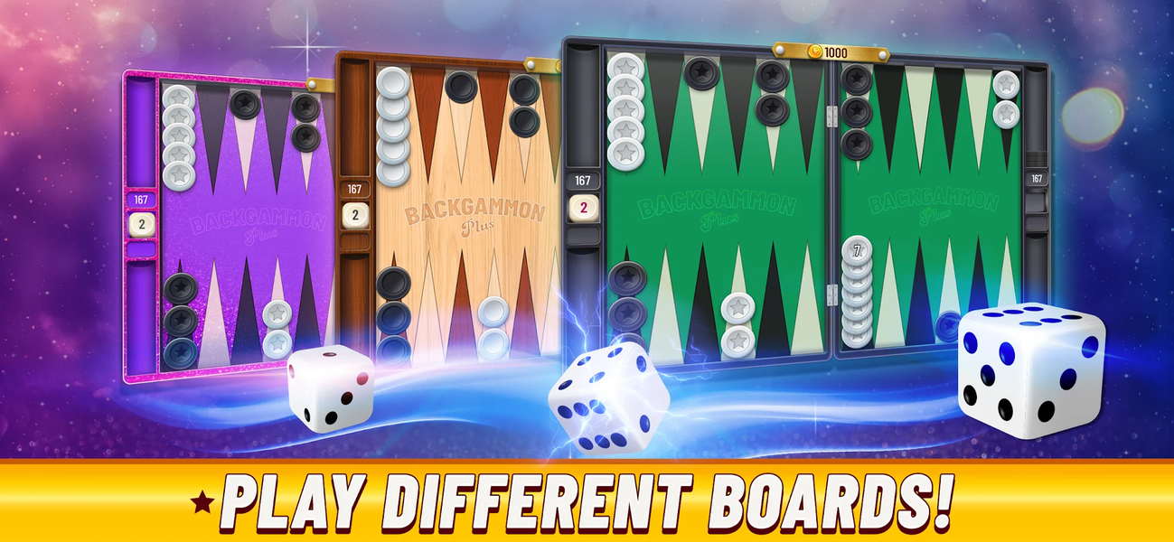Backgammon Plus - Board Game - Gameplay image of android game