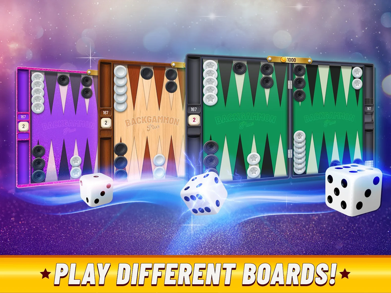 Backgammon Plus - Board Game - Gameplay image of android game