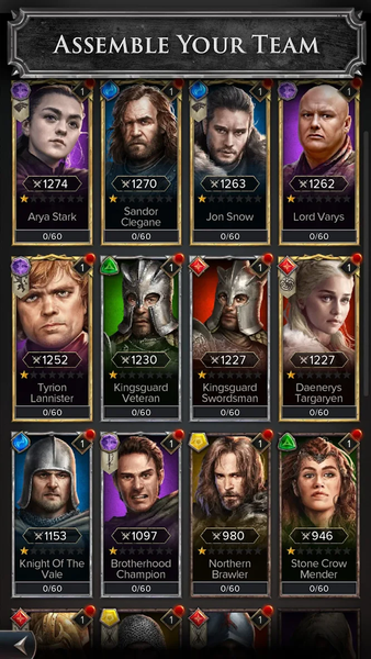 Game of Thrones: Legends RPG - عکس بازی موبایلی اندروید