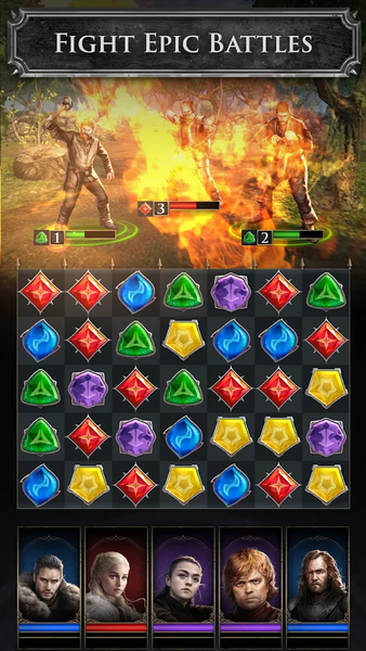 Game of Thrones: Legends RPG - Gameplay image of android game