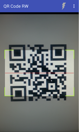 QR code RW Scanner - Image screenshot of android app