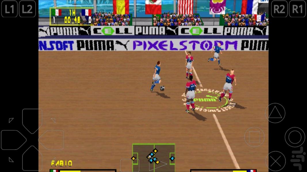 فوتسال جهانی - Gameplay image of android game
