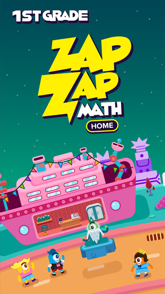Grade 1 Math - Zapzapmath Home - Gameplay image of android game
