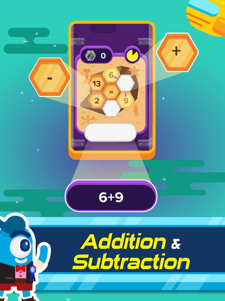 Grade ۱ Math - Zapzapmath Home - عکس بازی موبایلی اندروید