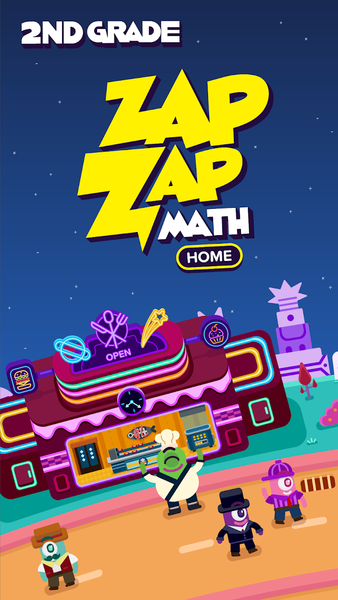 2nd Grade Math - Zapzapmath Ho - Gameplay image of android game