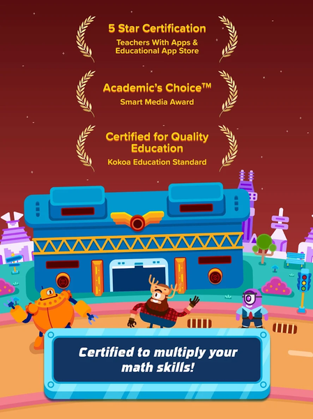 ۵th Grade Math: Fun Kids Games - عکس بازی موبایلی اندروید
