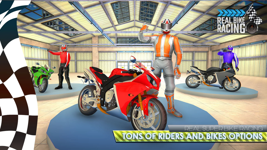 GT Sports Bike Racing Games - Gameplay image of android game