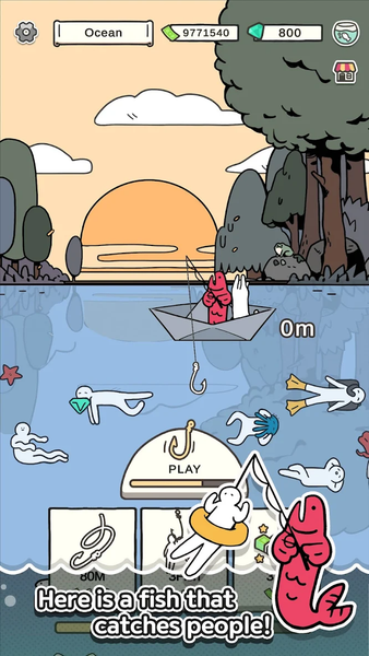 Fisher Fish - Gameplay image of android game