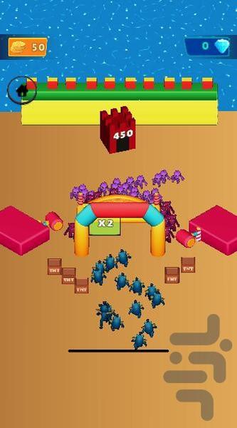 Toon Battle - Gameplay image of android game