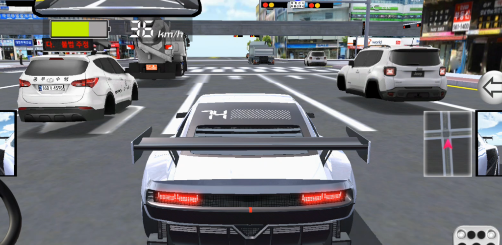 3D Driving Class 2 - Gameplay image of android game