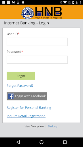 HNB Mobile Banking - عکس برنامه موبایلی اندروید