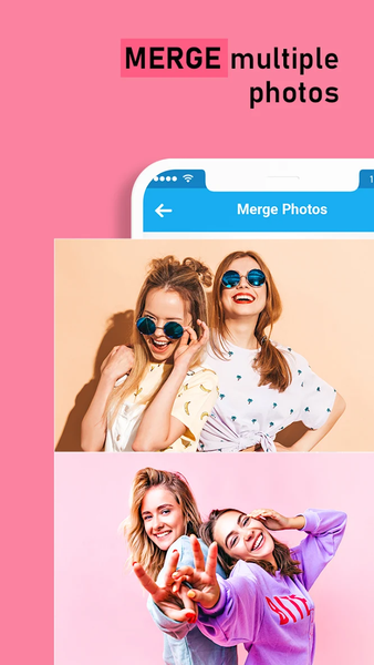 Merge Photos - عکس برنامه موبایلی اندروید