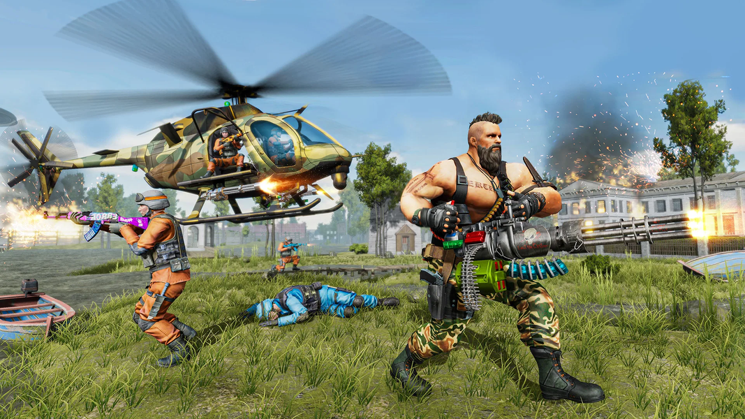 Survival fire battleground - عکس بازی موبایلی اندروید