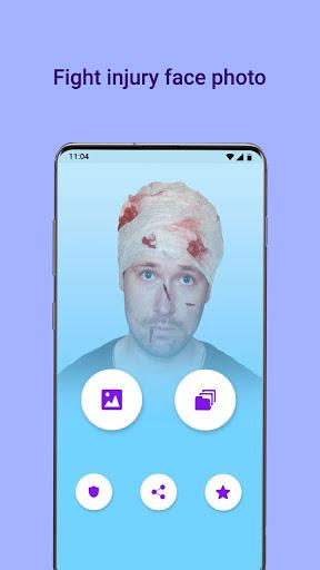 Fight Injury Face Photo Editor - عکس برنامه موبایلی اندروید