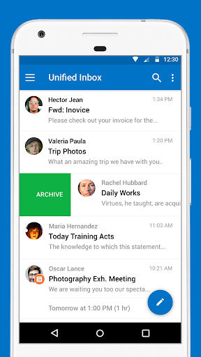 Email Providers All-in-one Mailbox, Temp Mail - Image screenshot of android app