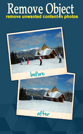 Remove object AI photo retouch - Image screenshot of android app