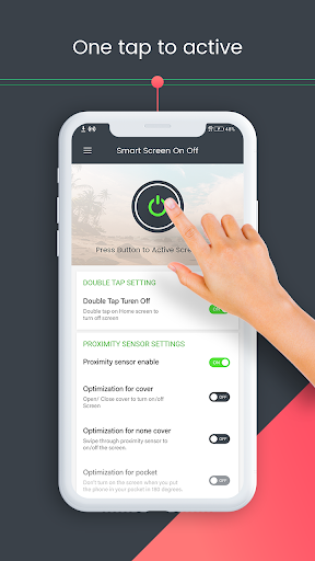 Smart Screen off: Double tap to off screen - عکس برنامه موبایلی اندروید