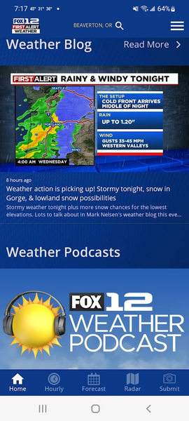 FOX12 Weather - عکس برنامه موبایلی اندروید