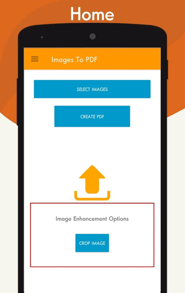 JPEG Image To PDF Converter - عکس برنامه موبایلی اندروید