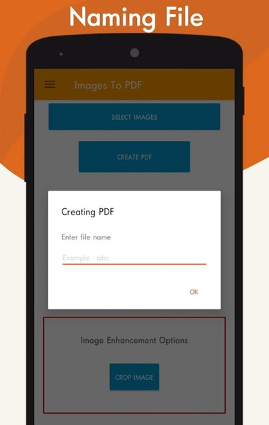 JPEG Image To PDF Converter - عکس برنامه موبایلی اندروید
