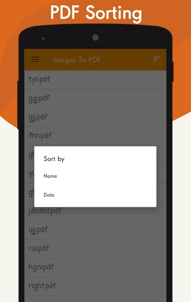 JPEG Image To PDF Converter - عکس برنامه موبایلی اندروید