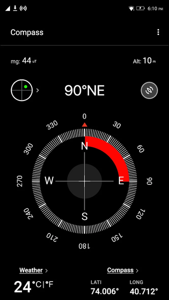 Compass - Digital Compass App - Image screenshot of android app