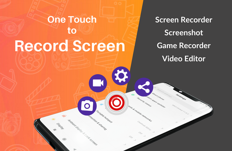 HandyShot - Screen Recorder & - Image screenshot of android app