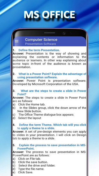 Computer Class ۵ Solution | Co - عکس برنامه موبایلی اندروید