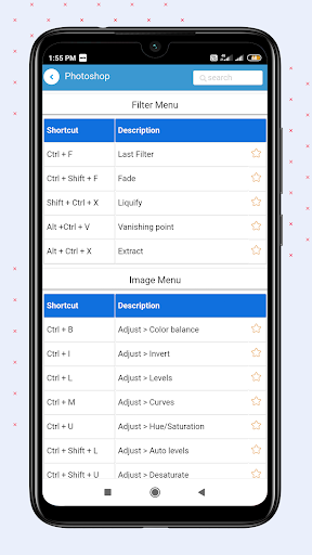 Computer keyboard shortcut key - عکس برنامه موبایلی اندروید