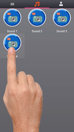 Camera Shutter Sound Effects - Image screenshot of android app