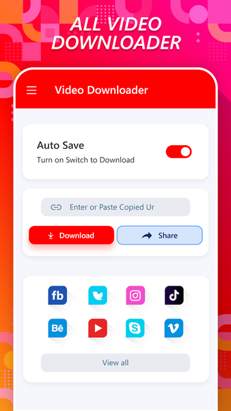 All Video Downloader - Image screenshot of android app