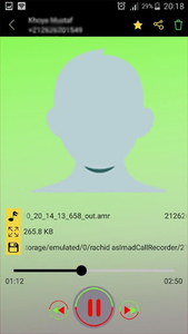 call recording - Image screenshot of android app