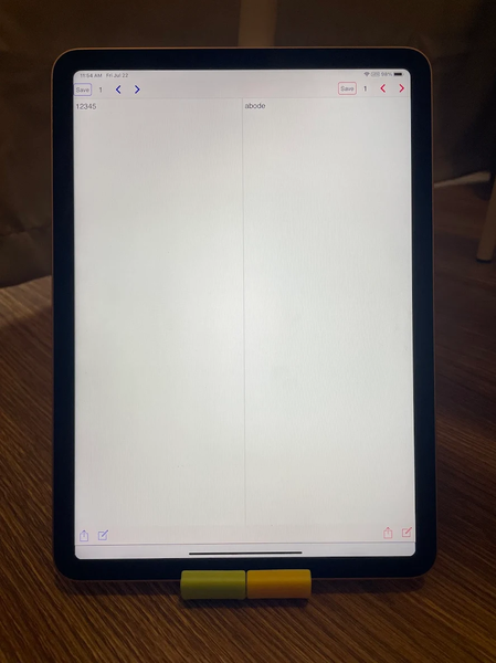 Dual EditPad - عکس برنامه موبایلی اندروید