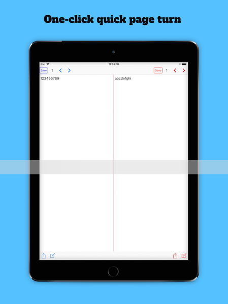 Dual EditPad - عکس برنامه موبایلی اندروید