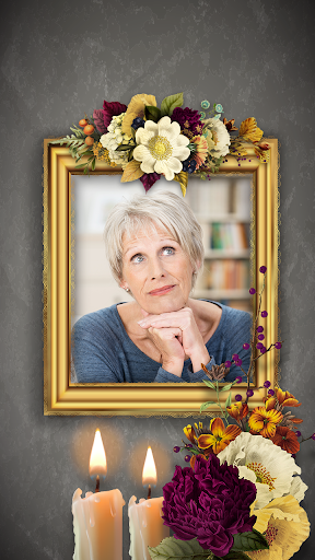 Condolence Photo Frames Candle - عکس برنامه موبایلی اندروید